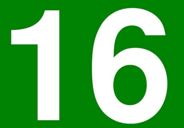 Ý nghĩa của con số 16 là gì?